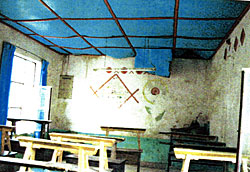 中心小学校の教室